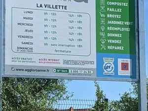 Déchéterie La Villette Riorges