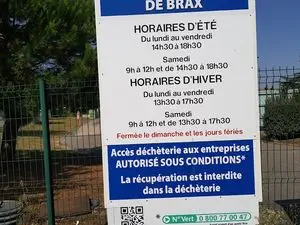 Déchèterie de Brax