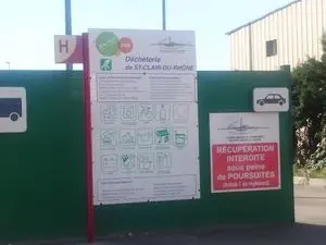 Déchèterie de Saint-Clair-du-Rhône