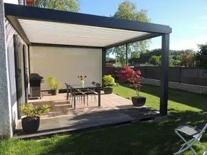 ACS PORTAIL PERGOLA BIOCLIMATIQUE PORTE DE GARAGE